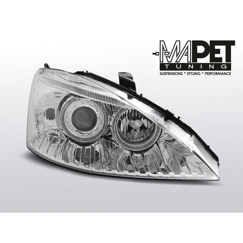 Ford Focus I 01-04 Angel Eyes CHROM ringi DEPO LPFO45