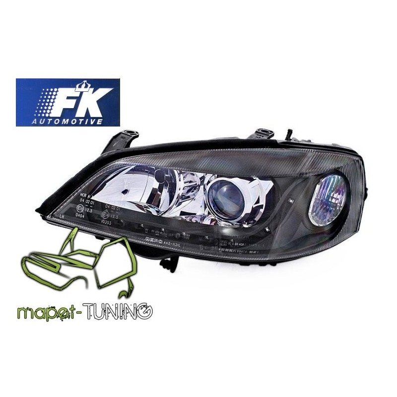 Opel Astra G - BLACK LED - diodowe LPOP82 DEPO