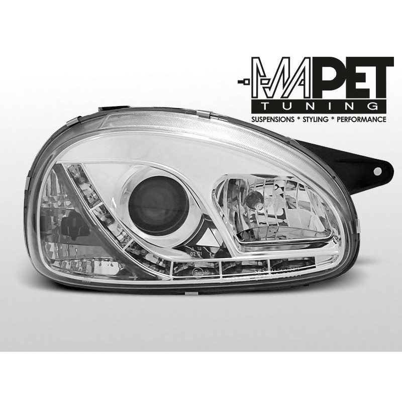 Opel Corsa B - diodowe CHROM LED - LPOP55