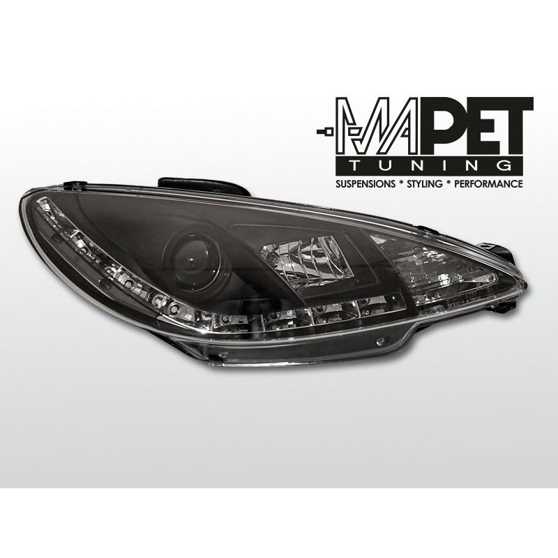 Peugeot 206 - diodowe BLACK LED - LPPE19