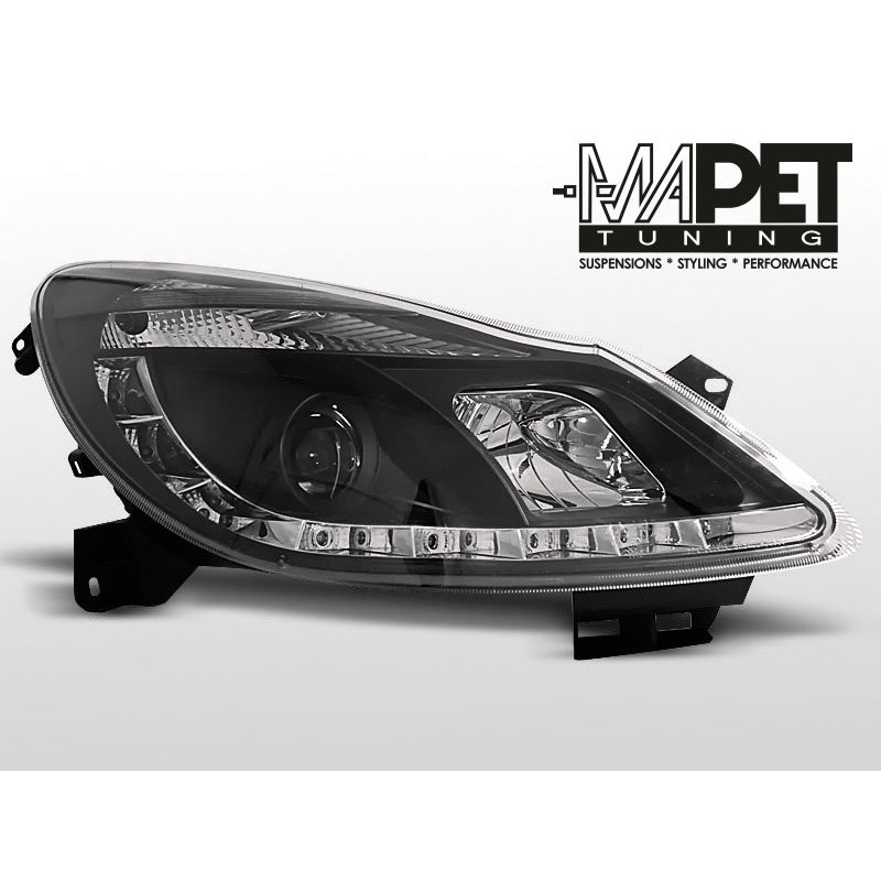 Opel Corsa D - diodowe BLACK LED - LPOP50
