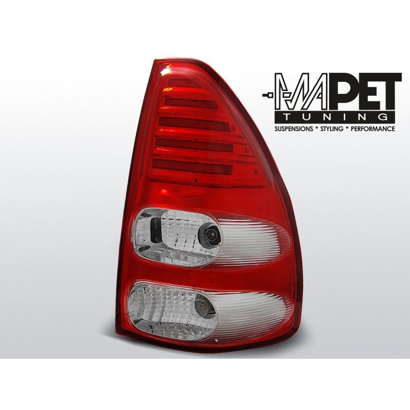 Toyota Land Cruiser 120 Red White LED Celis diodowe paski LDTO10