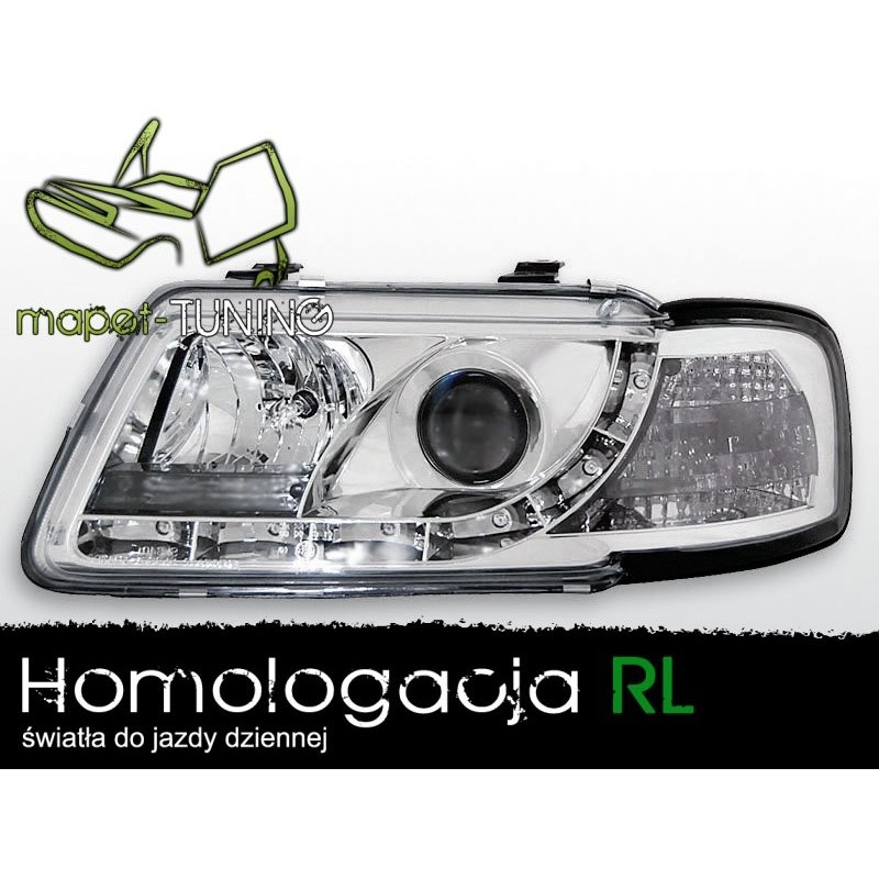 Audi A3 96-00 - DayLight CHROM LED - do Jazdy dziennej - LPAU61