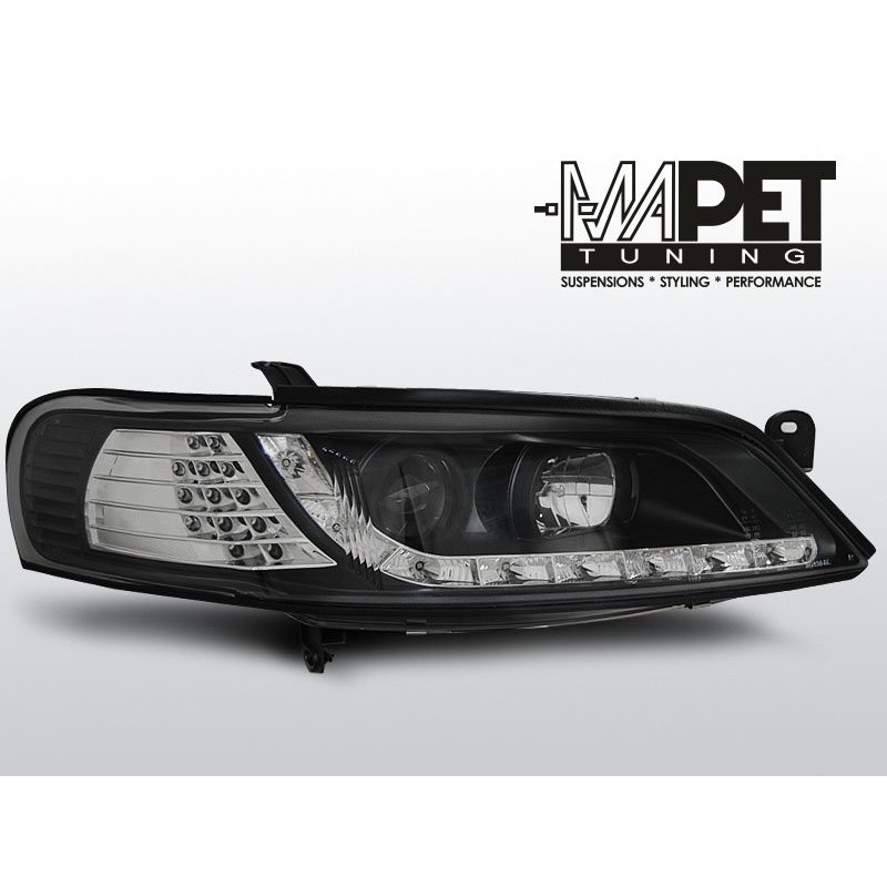Opel Vectra B 95-98 BLACK kierunkowskazy diodowe LED LPOP74