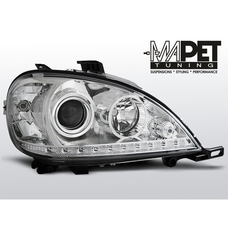 Mercedes M-klasa W163 ML CHROM LED H7 LPME54