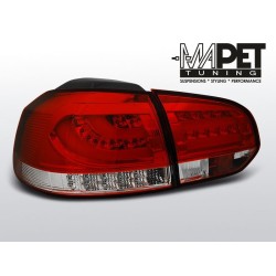 VW Golf 6 RED / WHITE LED...
