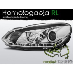 VW Golf 6 - diodowe CHROM...
