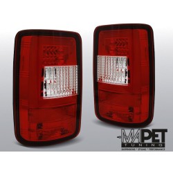 VW CADDY  RED / WHITE LED...