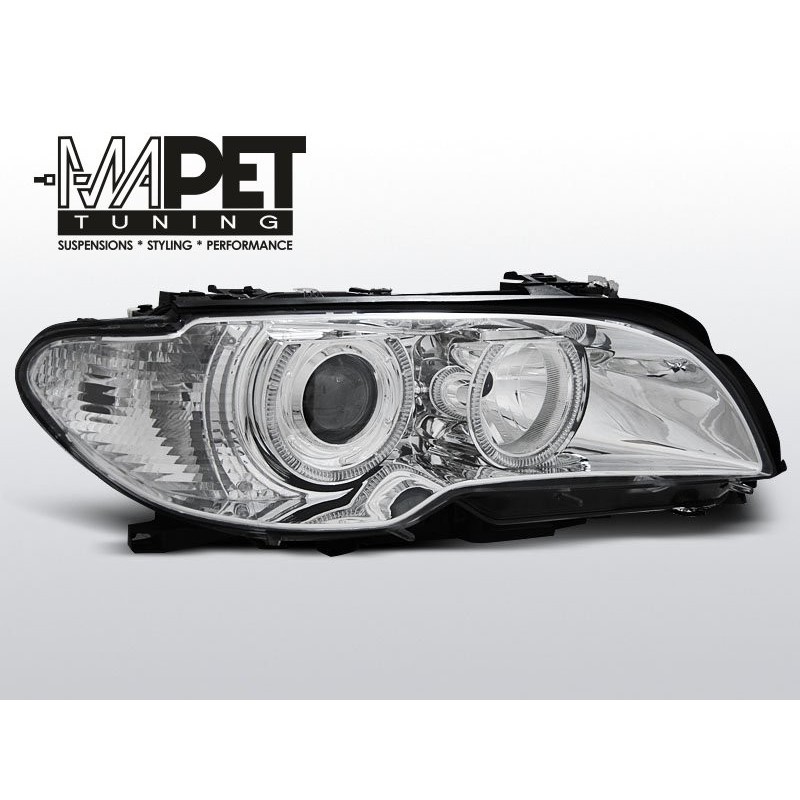 BMW E46 Coupe / Cabrio 03-05 Angel Eyes CHROM Ringi LPBM83