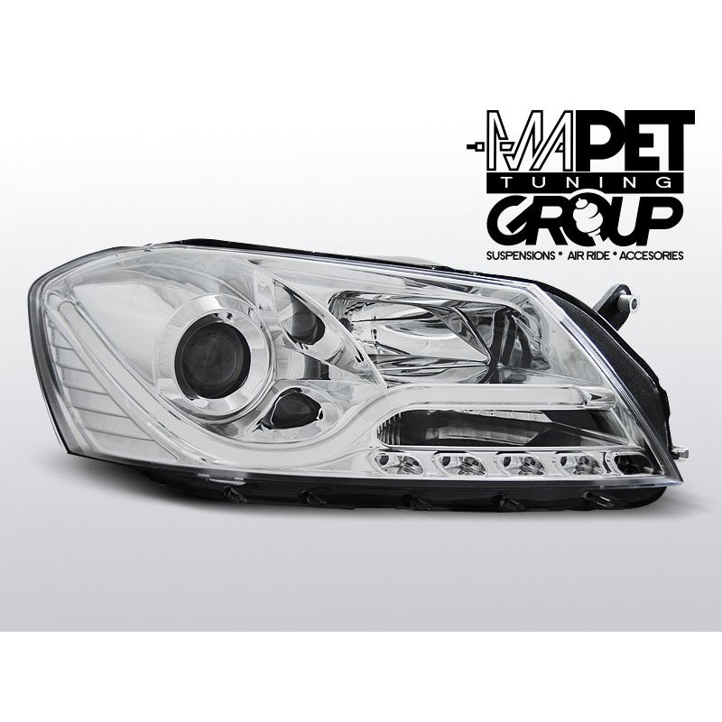 VW Passat B7 - CHROM LED TUBE LIGHTS LPVWI2