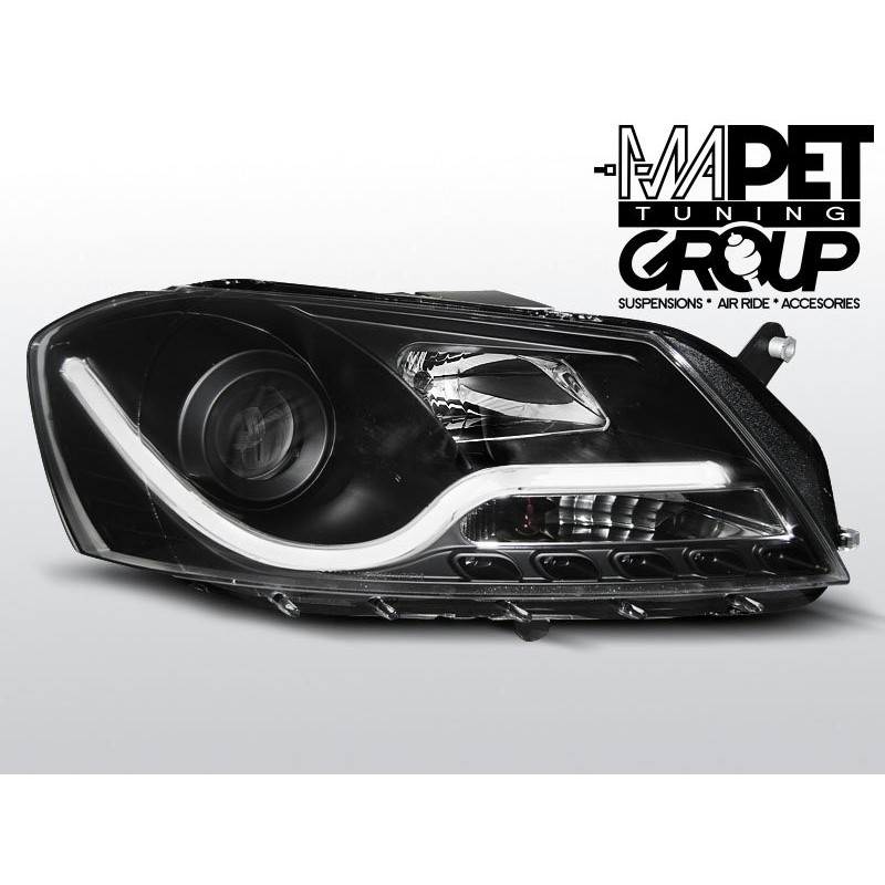 VW Passat B7 - BLACK LED TUBE LIGHTS LPVWI3