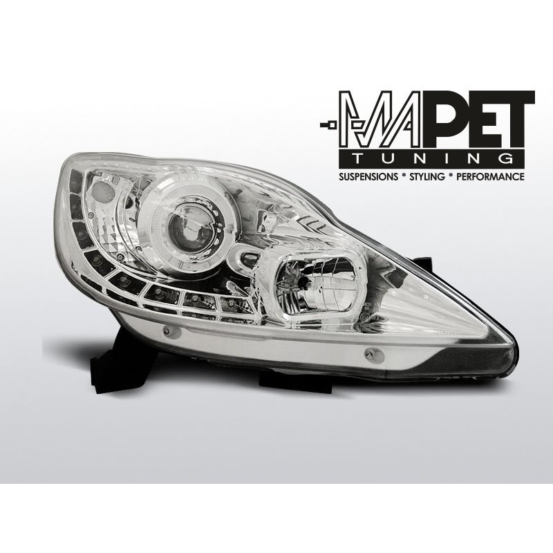 Peugeot 107 diodowe CHROM LPPE24