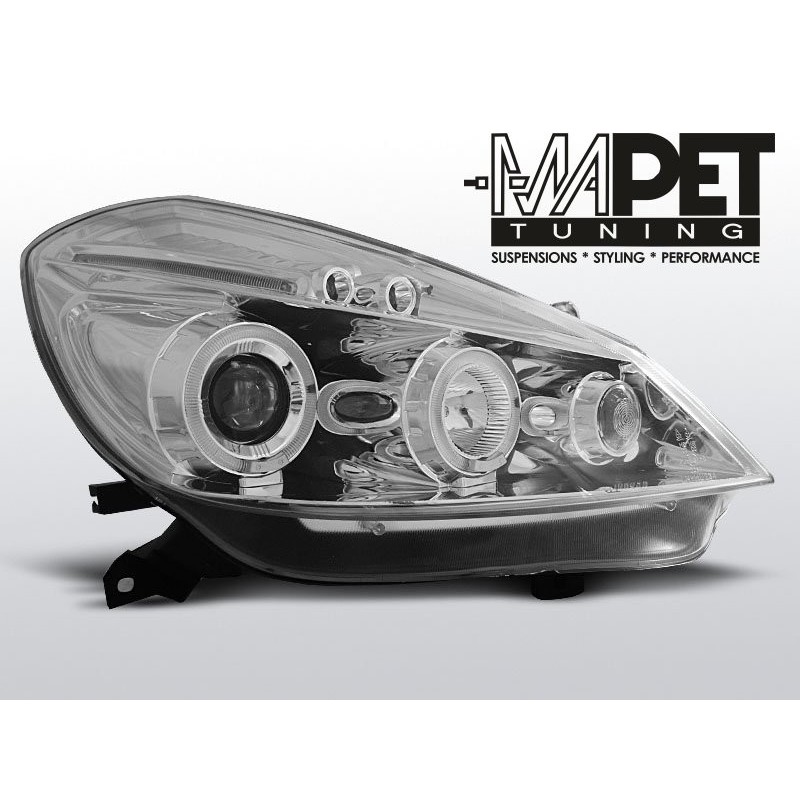 Renault Clio 3 CHROM ANGEL EYES LPRE27
