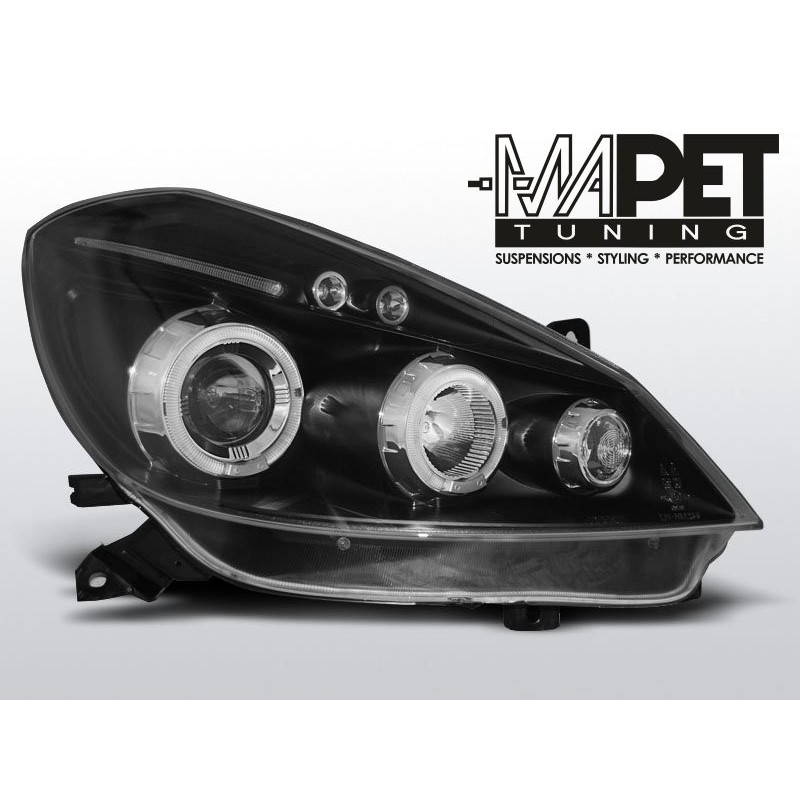 Renault Clio 3 BLACK ANGEL EYES LPRE28