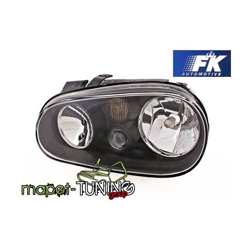 VW GOLF 4 BLACK Czarne bez ringów   LPVW34 DEPO
