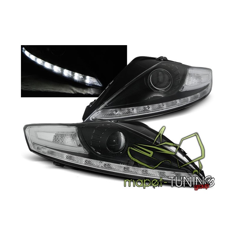 Ford Mondeo IV - BLACK LED diodowe LPFO53