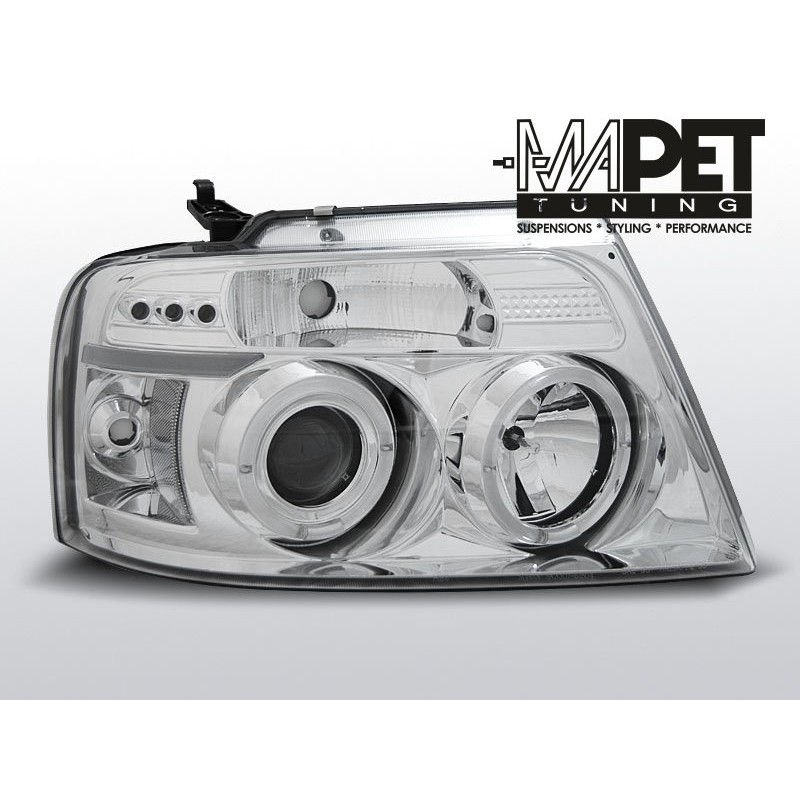 Ford 150 Mk11 04-08 Angel Eyes CHROM LPFO39