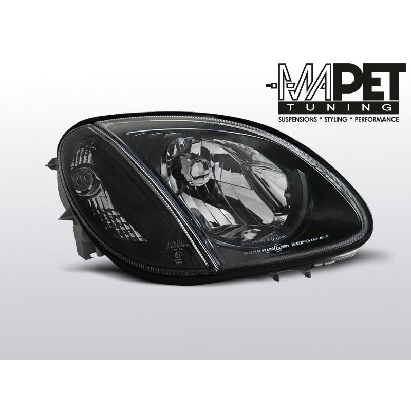 Mercedes SLK 96-04 clearglass BLACK LPME76 DEPO