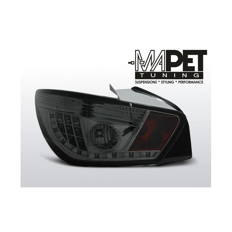 Seat Ibiza 6J 08-12 Smoked Black LED - diodowe LDSE16