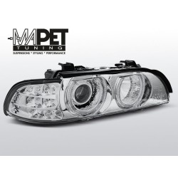 BMW E39  Angel Eyes CHROM...