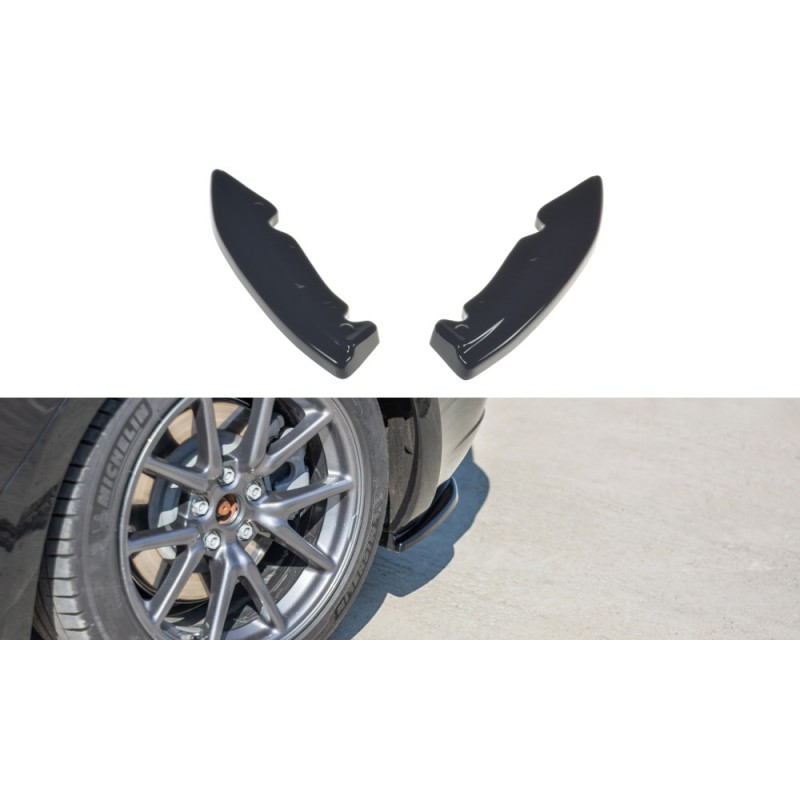 Splittery Boczne Tylnego Zderzaka v.1 - Tesla Model 3