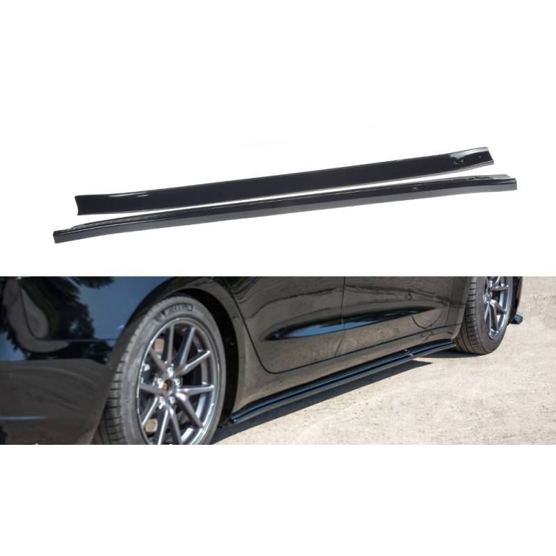 Dokładki Progów - Tesla Model 3