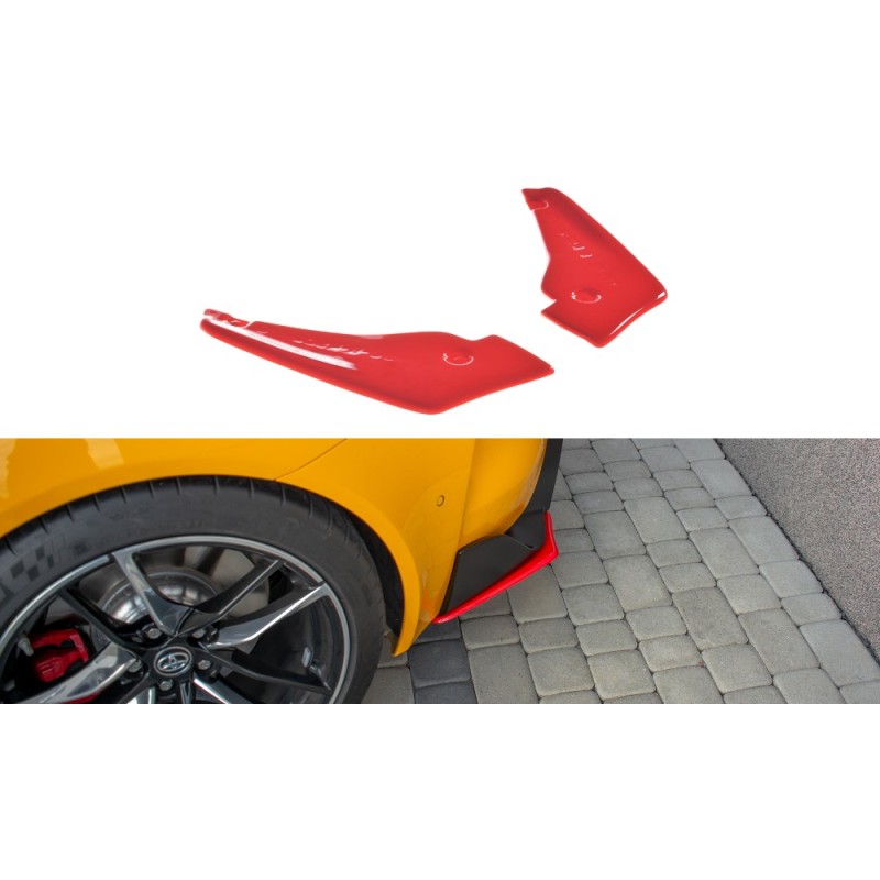 Splittery Boczne Tylnego Zderzaka ABS - V.2 Toyota Supra Mk5