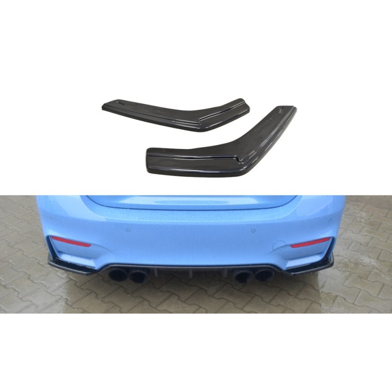 Splittery Boczne Tylnego Zderzaka ABS - BMW M4 F82