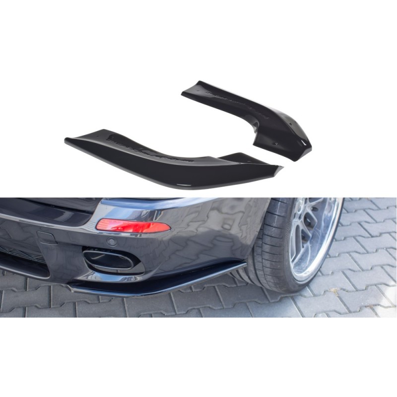 Splittery Boczne Tylnego Zderzaka ABS - BMW X5 E70 Facelift M-pack