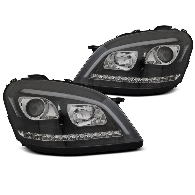 Mercedes M-klasa W164 ML  BLACK LED diodowe dynamiczne LPMED0