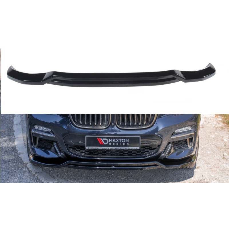 Przedni Splitter / dokładka (v.1) - BMW X4 G02 M-Pack